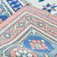 Powder Pink & Soft Blue Vintage Persian Rug, 166x209 Cm