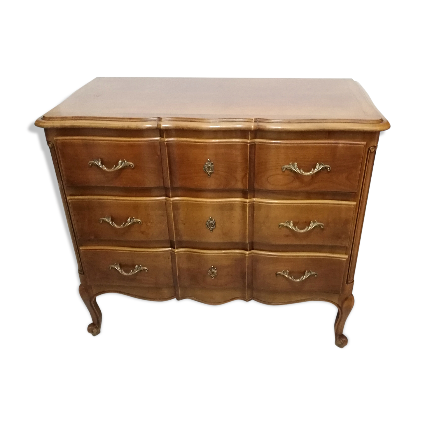 Chest of drawers crossbow in cherry tree