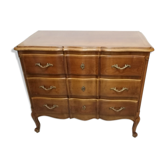 Commode arbalète en merisier
