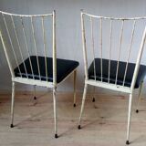 Pair of chairs of Colette Gueden 1950