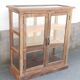 Wooden showcase
