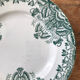 Series of 5 antique flat plates