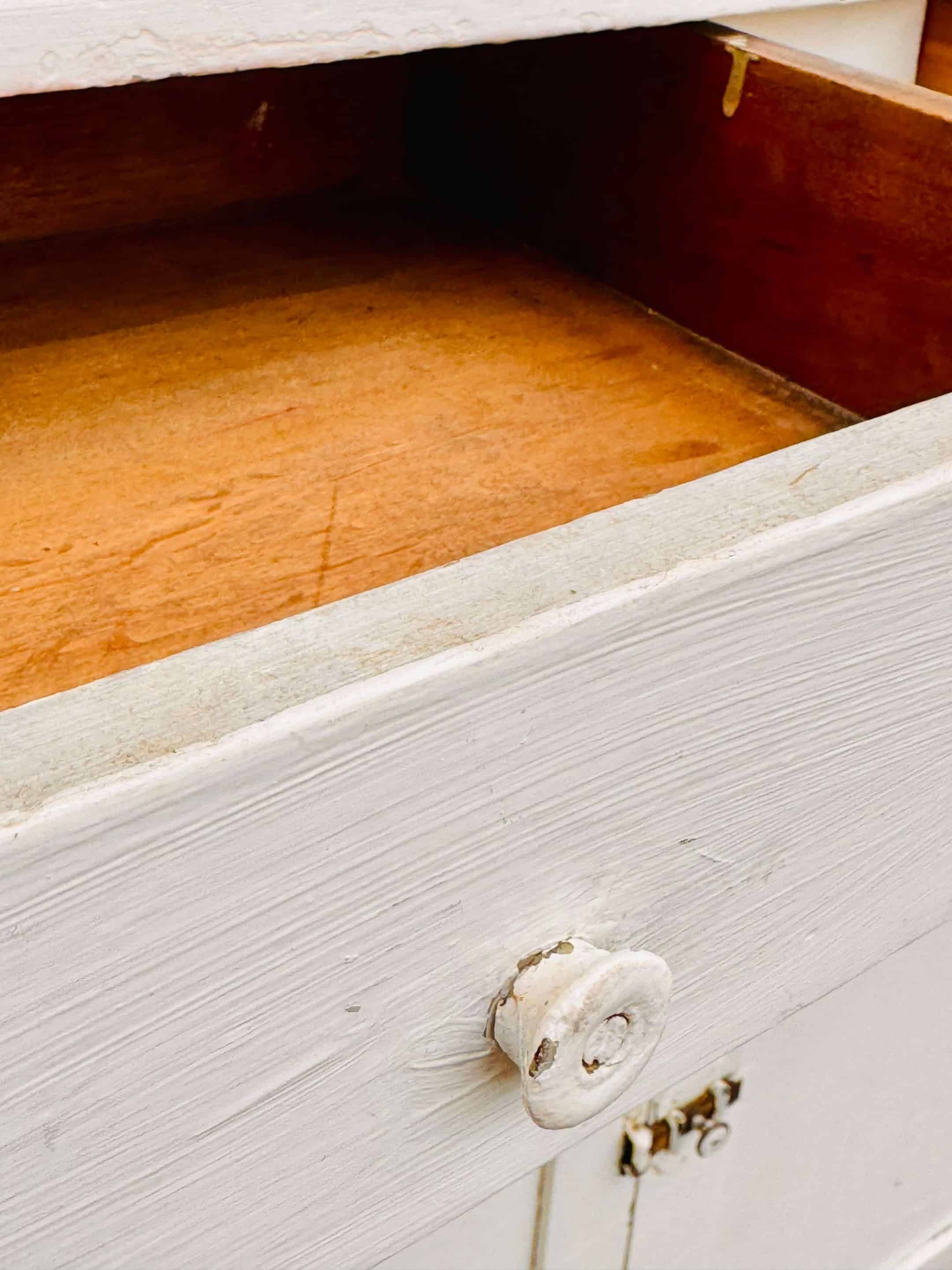 Antique Parisian sideboard, two doors, two drawers