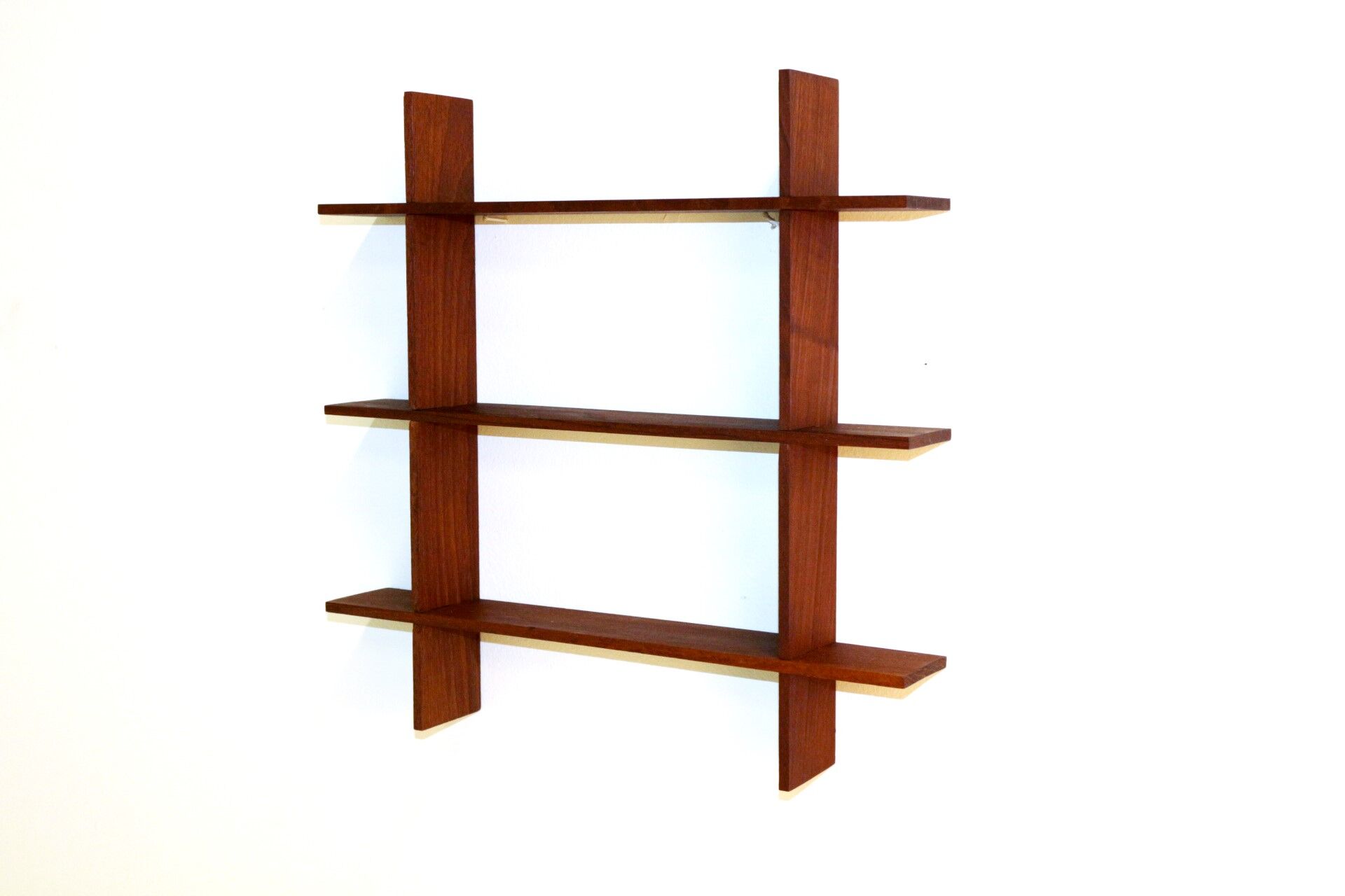 Teak wall shelf, Sweden, 1950
