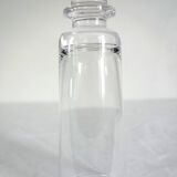 8 vintage Sèvres crystal champagne glasses, 1970s