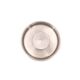 Tecno Design round steel ashtray, 70s