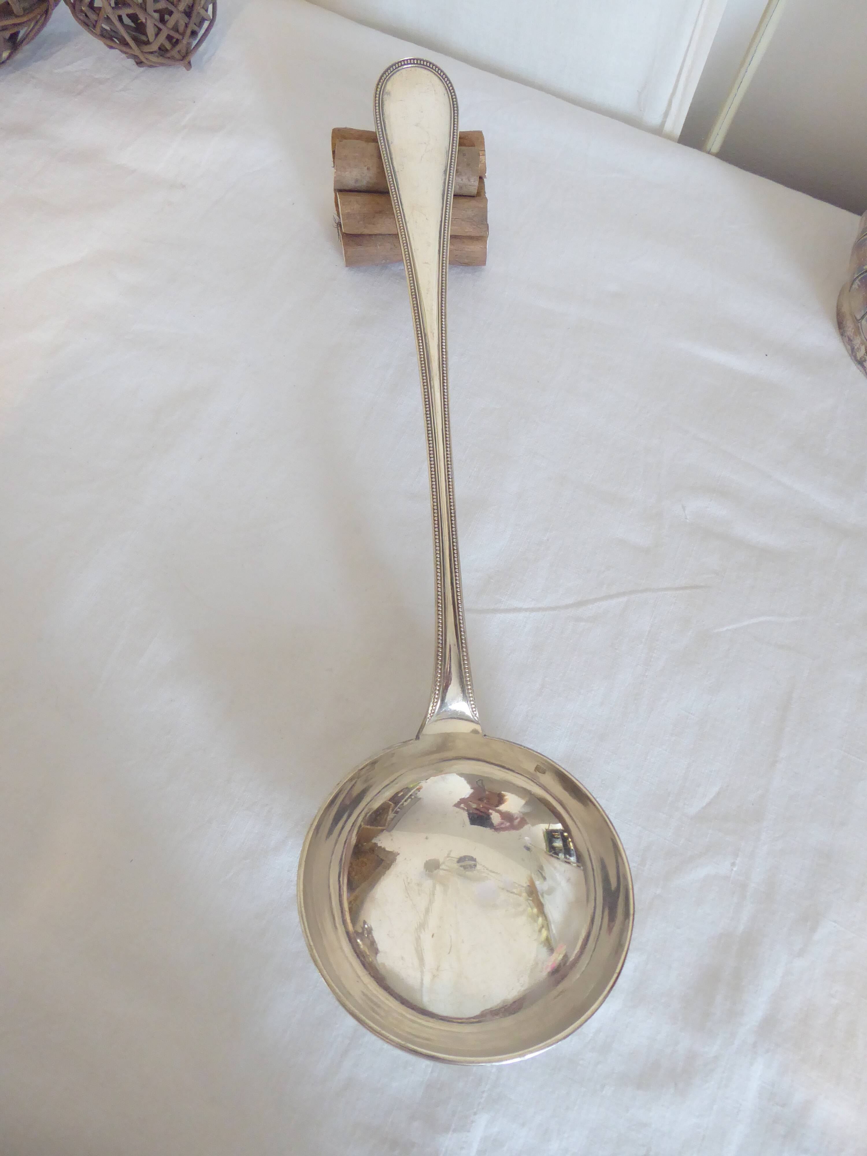 Christofle louche silver metal 34 cm