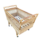 Rattan cot