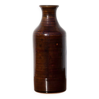 Ceramic signed Kate Weaver, ceramic bottle, signed pottery, interior decoration, 70'