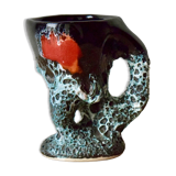 Vallauris mug or tankard - Fat Lava - Ecume de Mer - 1960