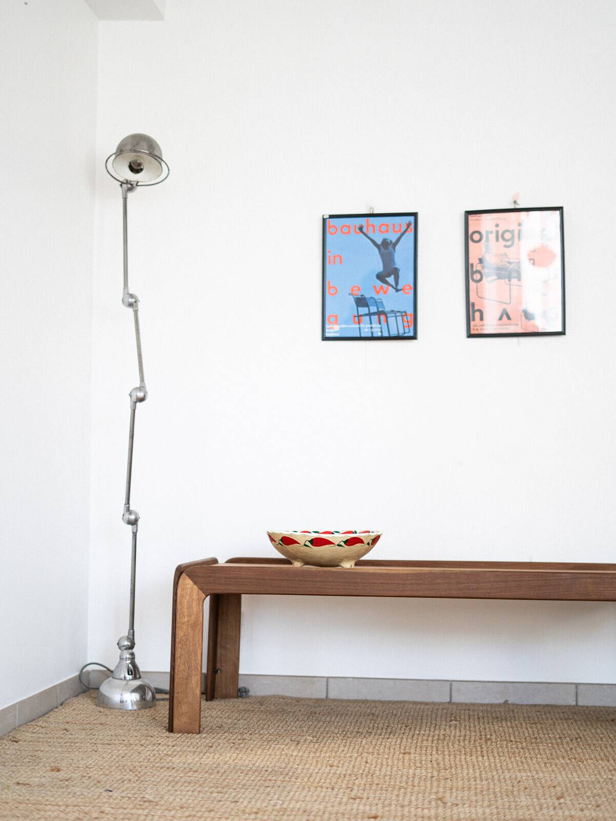 Large Scandinavian teak coffee table