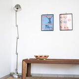 Large Scandinavian teak coffee table