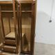 Mid-century armoire with large mirror, wardrobe and chest of drawers