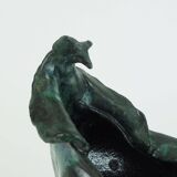 danish modern ceramic VASE bowl studio pottery conny walther demark 60s70s