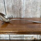 Old christofle goldsmith ladle silver metal #b343