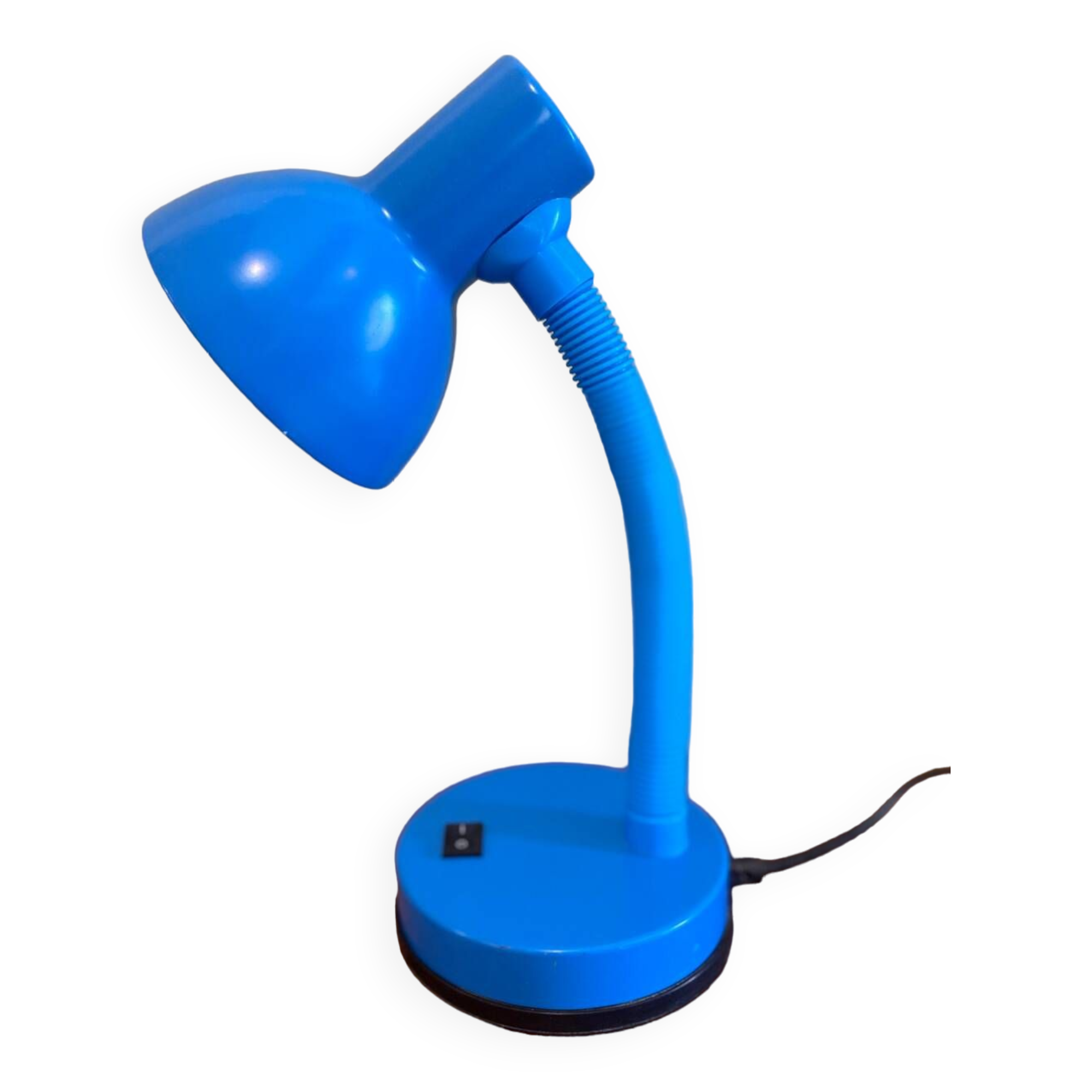 Vintage blue lamp