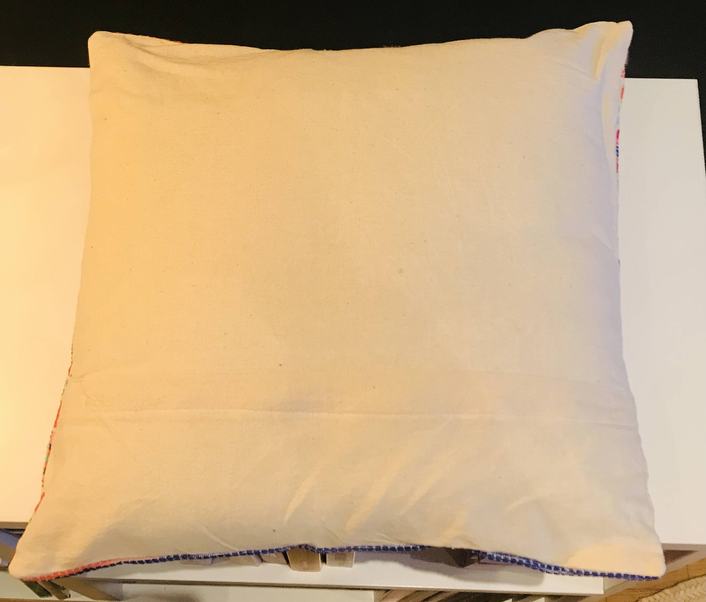 Bohemian multi-colored cushion