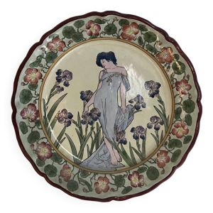 Grand plat en céramique