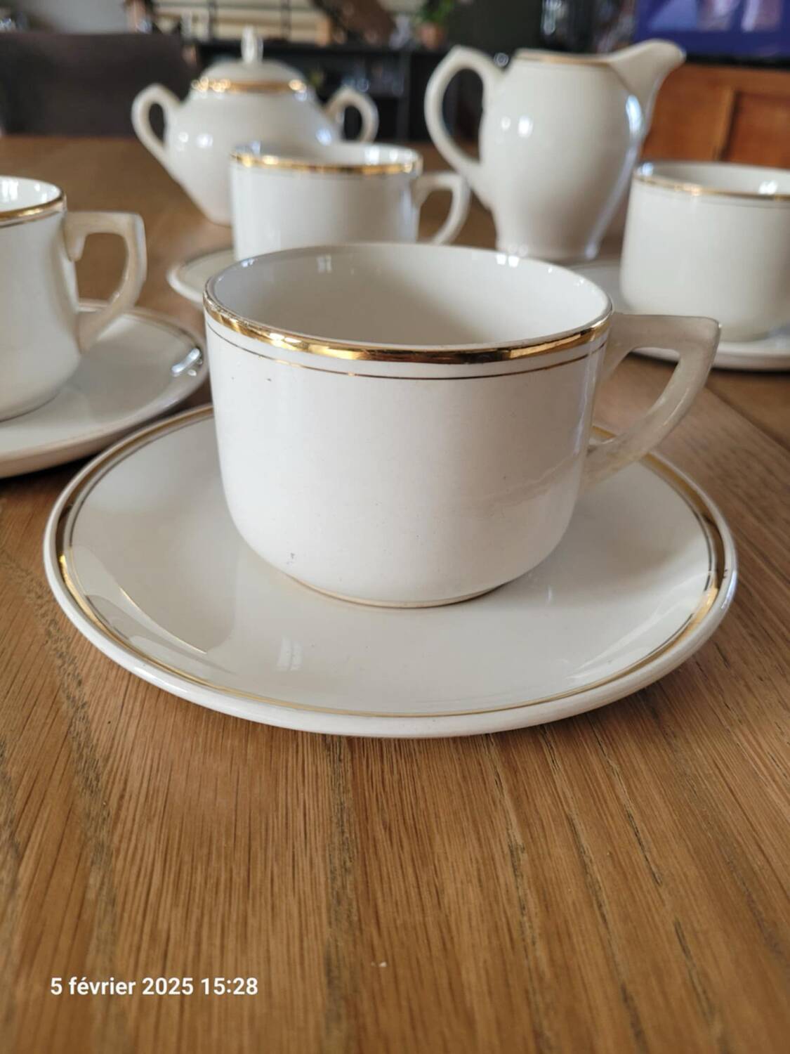 Porcelain coffee service
