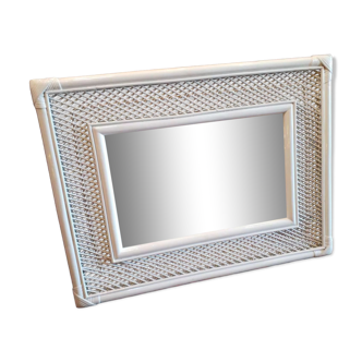 Miroir en bambou