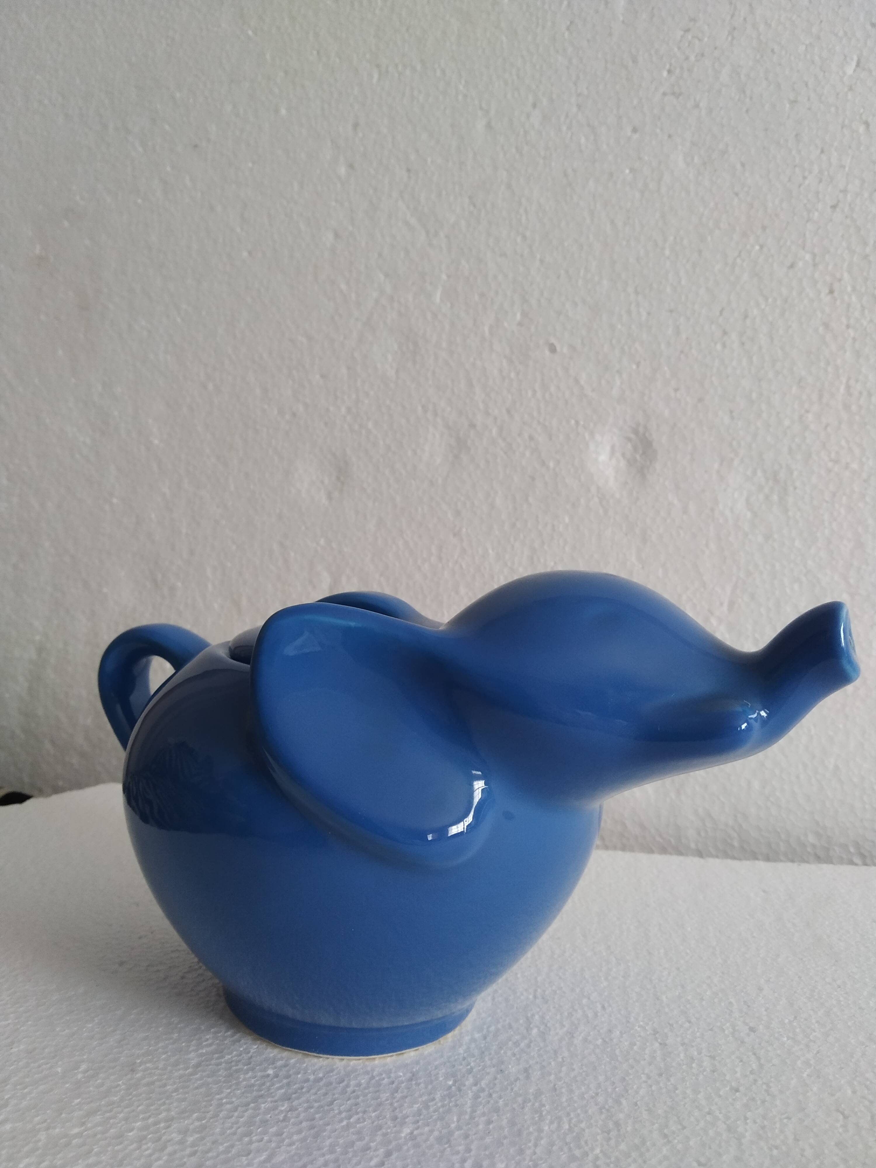 Blue Elephant Teapot