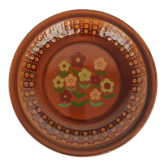 Assiette creuse fleurs tulowice vintage