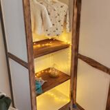 Renovated wooden bonnetière