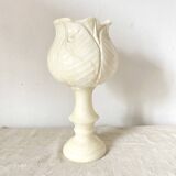 Alabaster flower lamp