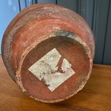 Terracotta pitcher popular art jug 20th century