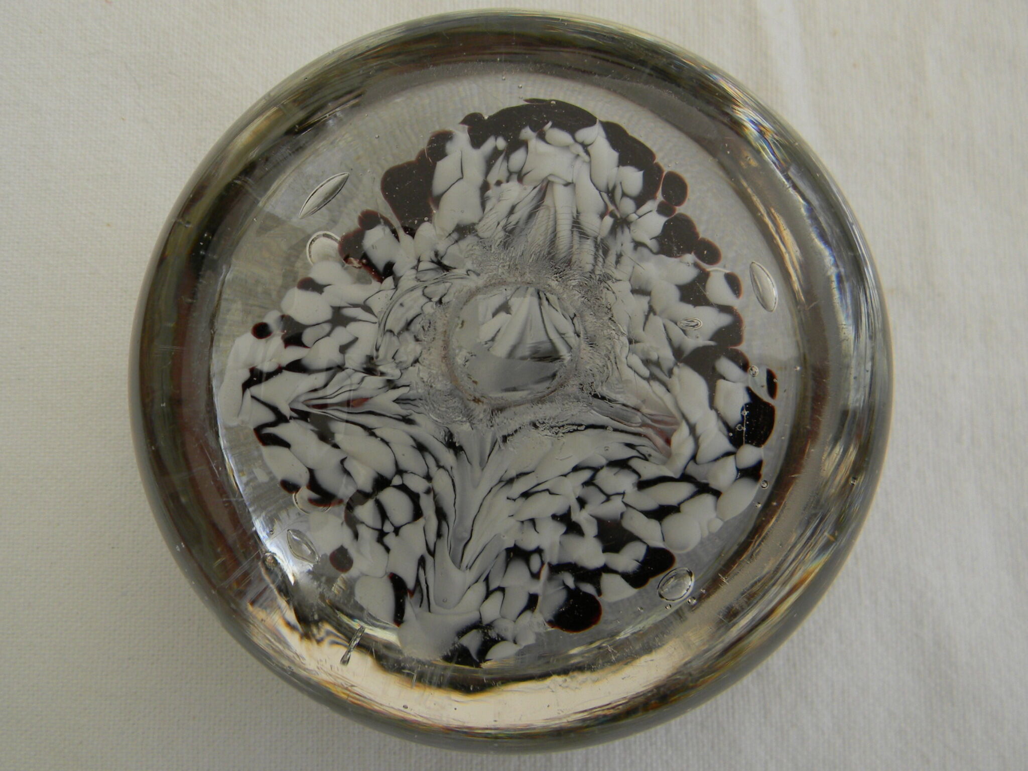 Ancient sulphide ball.