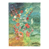 Floral arrangement painting