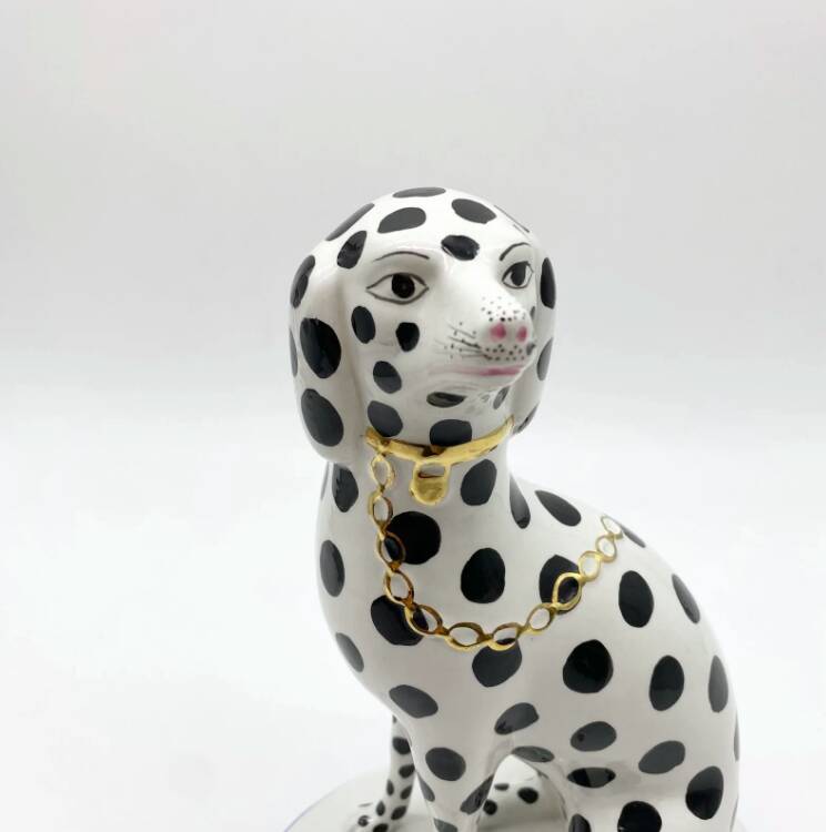 Large porcelain Dalmatian "San Marco", 1960s
