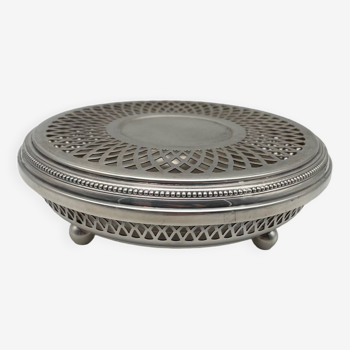 Christofle Gallia model dish warmer in silver metal