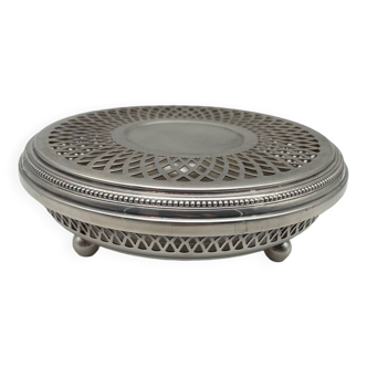 Christofle Gallia model dish warmer in silver metal