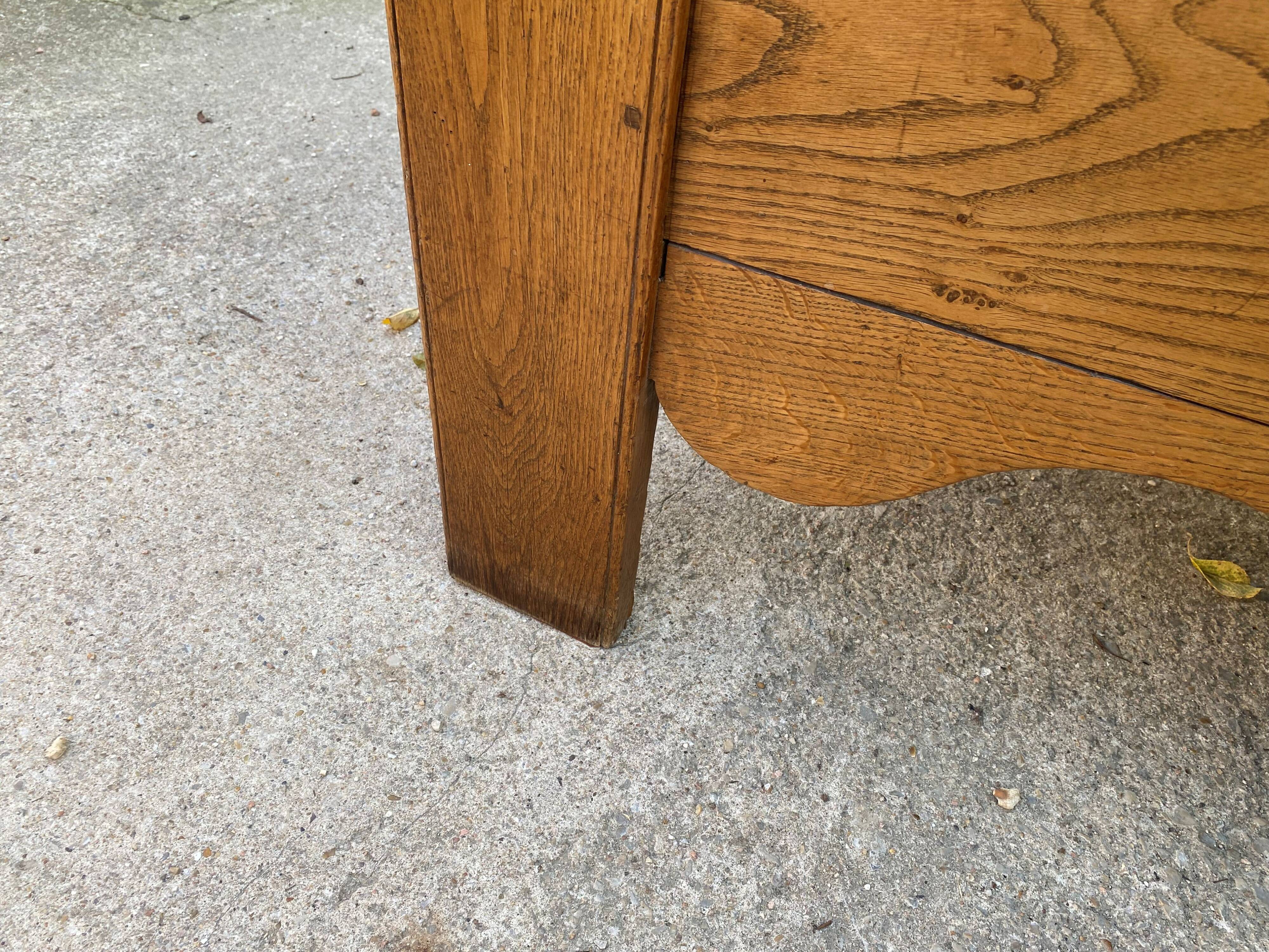 Antique 19th century solid oak hut