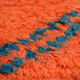 Carpet with Moroccan Boujaad style knots, light rose