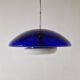 Lampe à suspension "Bauta" en verre de Murano par Vistosi, Italie 1980