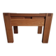 Monopoly-style elm bedside table regain