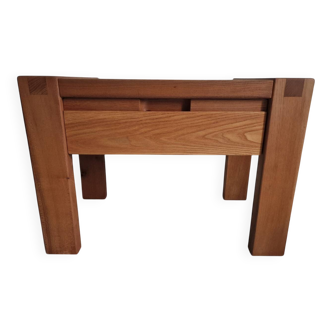 Monopoly-style elm bedside table regain