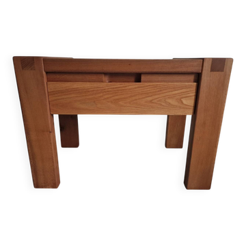 Monopoly-style elm bedside table regain