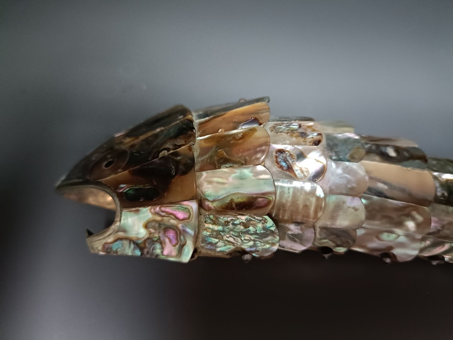 Bottle opener, bottle opener, mother-of-pearl fish