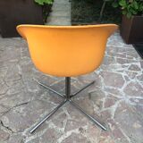 Orange design armchair