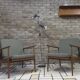 Paire de fauteuils scandinave en teck 1960