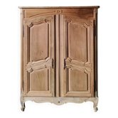 Antique solid wood wardrobe