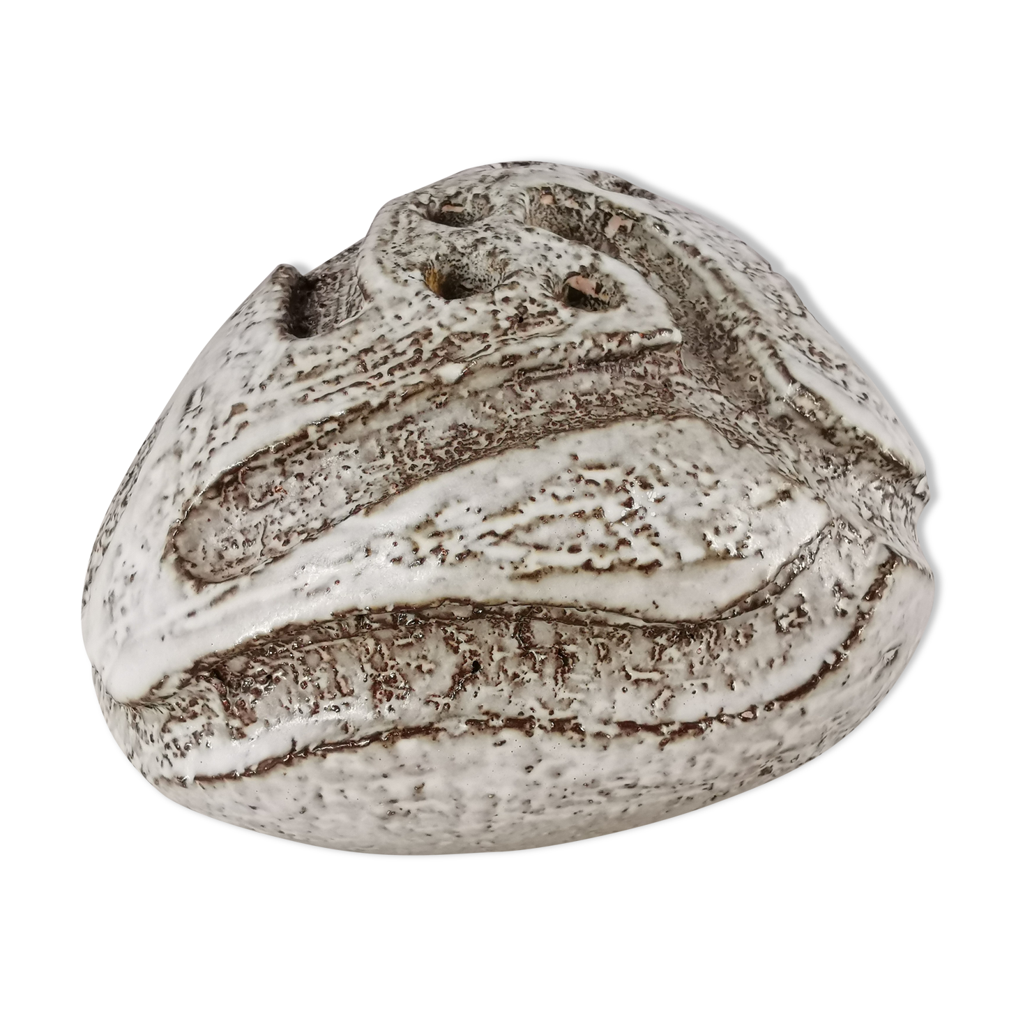 Vase spades flowers of Huguette Bessone 60