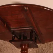 mahogany guéridon with mechanism - 18th century