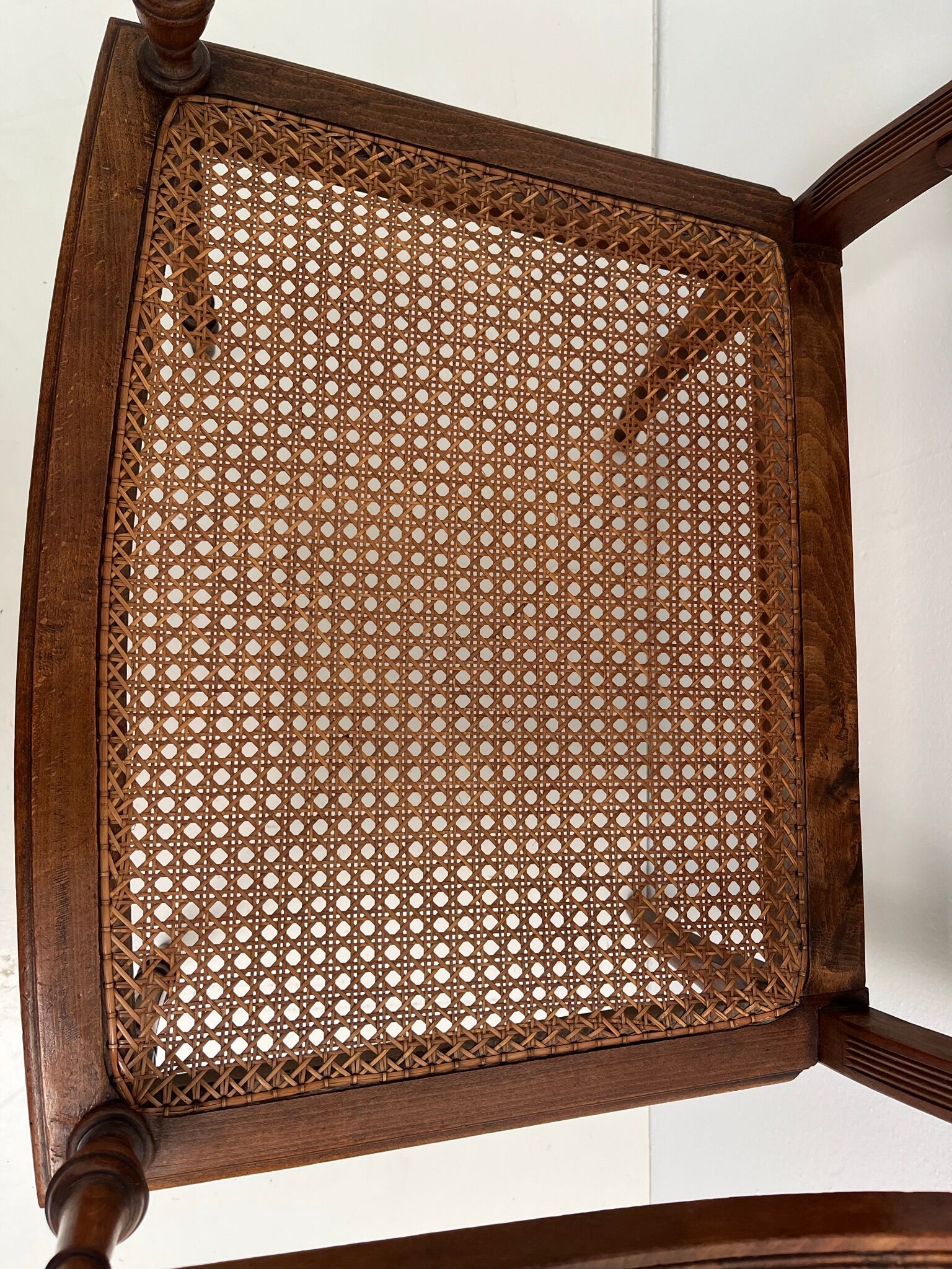 Paire de fauteuils cannés - Époque Louis XVI