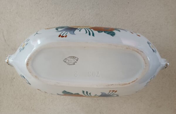 Jardinière en faïence de lunéville