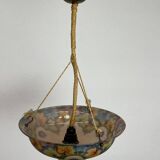 Hand-painted glass lamp Art Nouveau