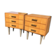 Tables de chevet, années 1950